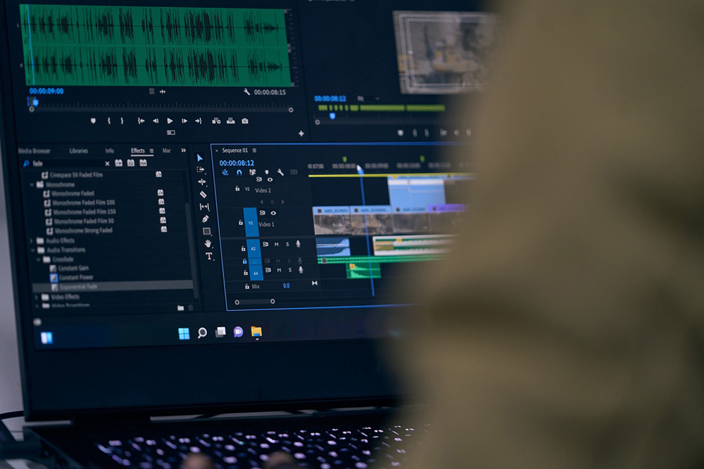 動画編集のイメージ